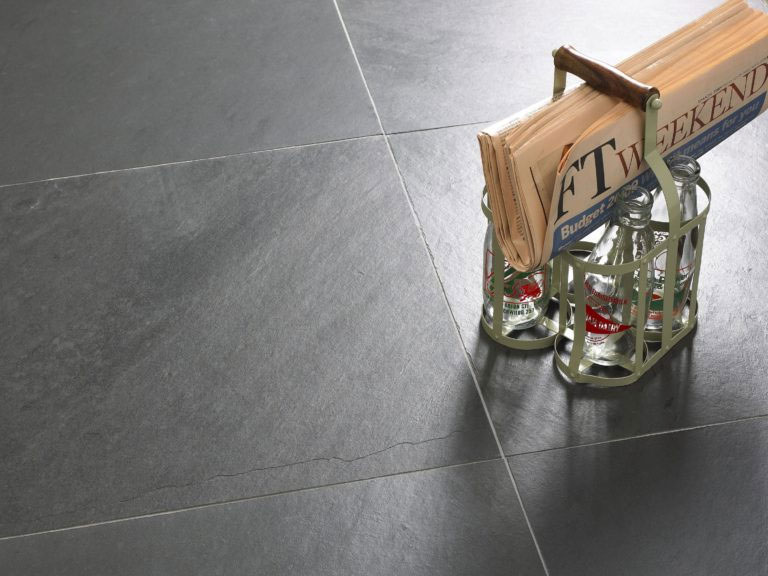 Slate flooring